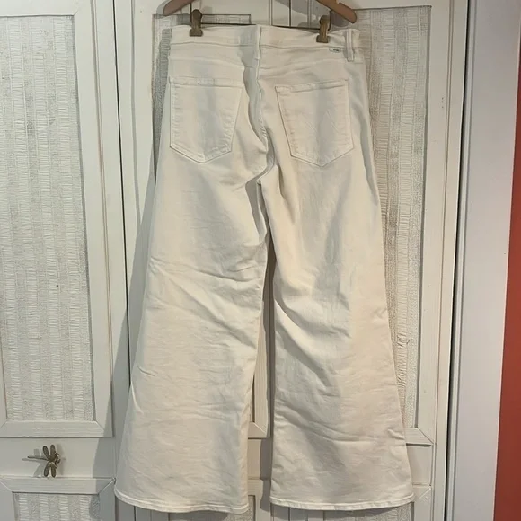 Mother The Twister Skimp Wash: Cream Puffs 228$ size 32 l mother jeans flare - Picture 10 of 12